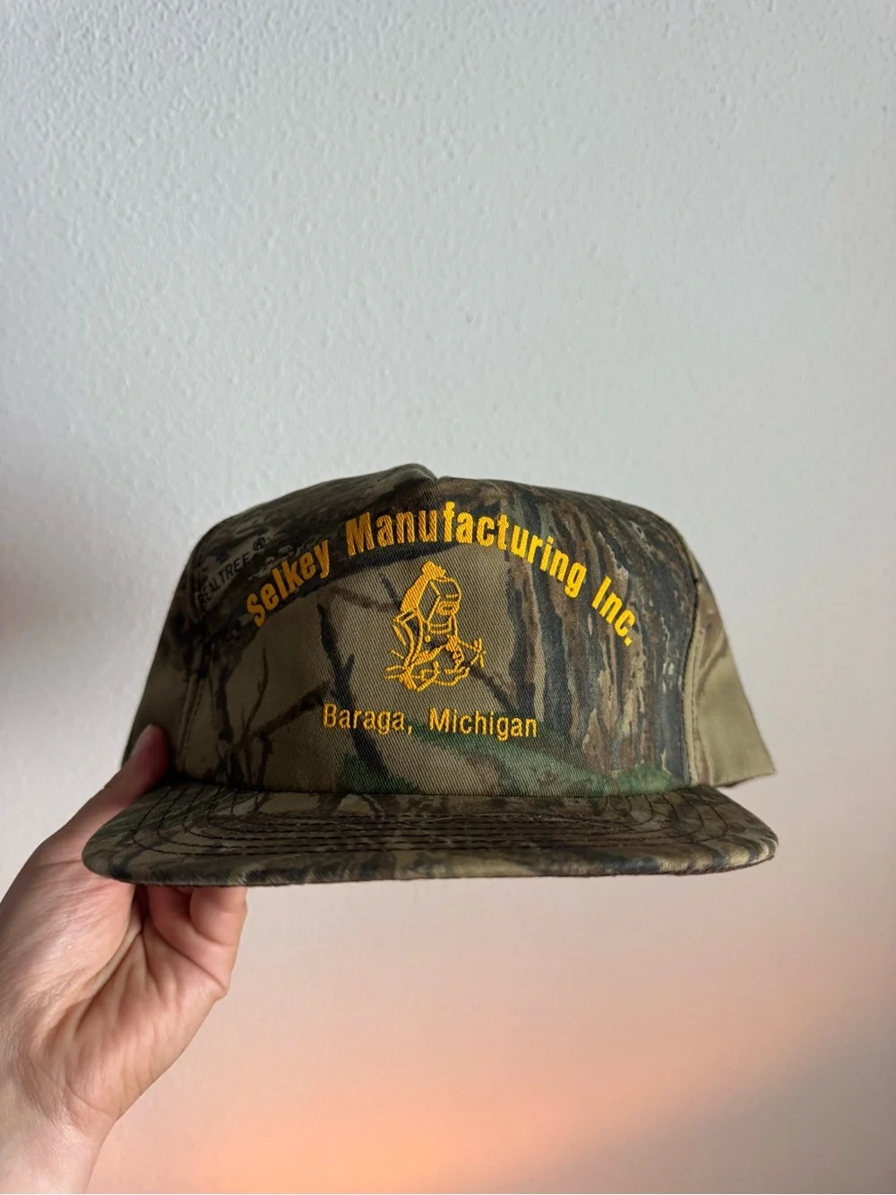 Vintage Camo Trucker Hat